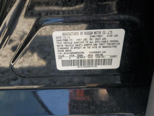 2014 INFINITI Q50 HYBRID - JN1AV7AR0EM702754