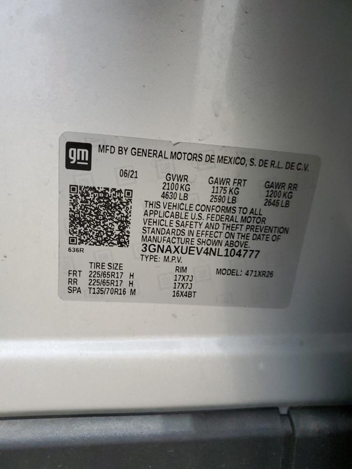 CHEVROLET EQUINOX LT