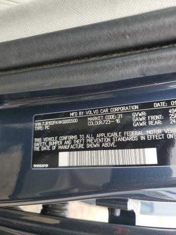 2019 VOLVO S60 T5 MOM 7JR102FK4KG005500