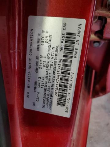 2016 MAZDA 3 SPORT JM1BM1K76G1339508