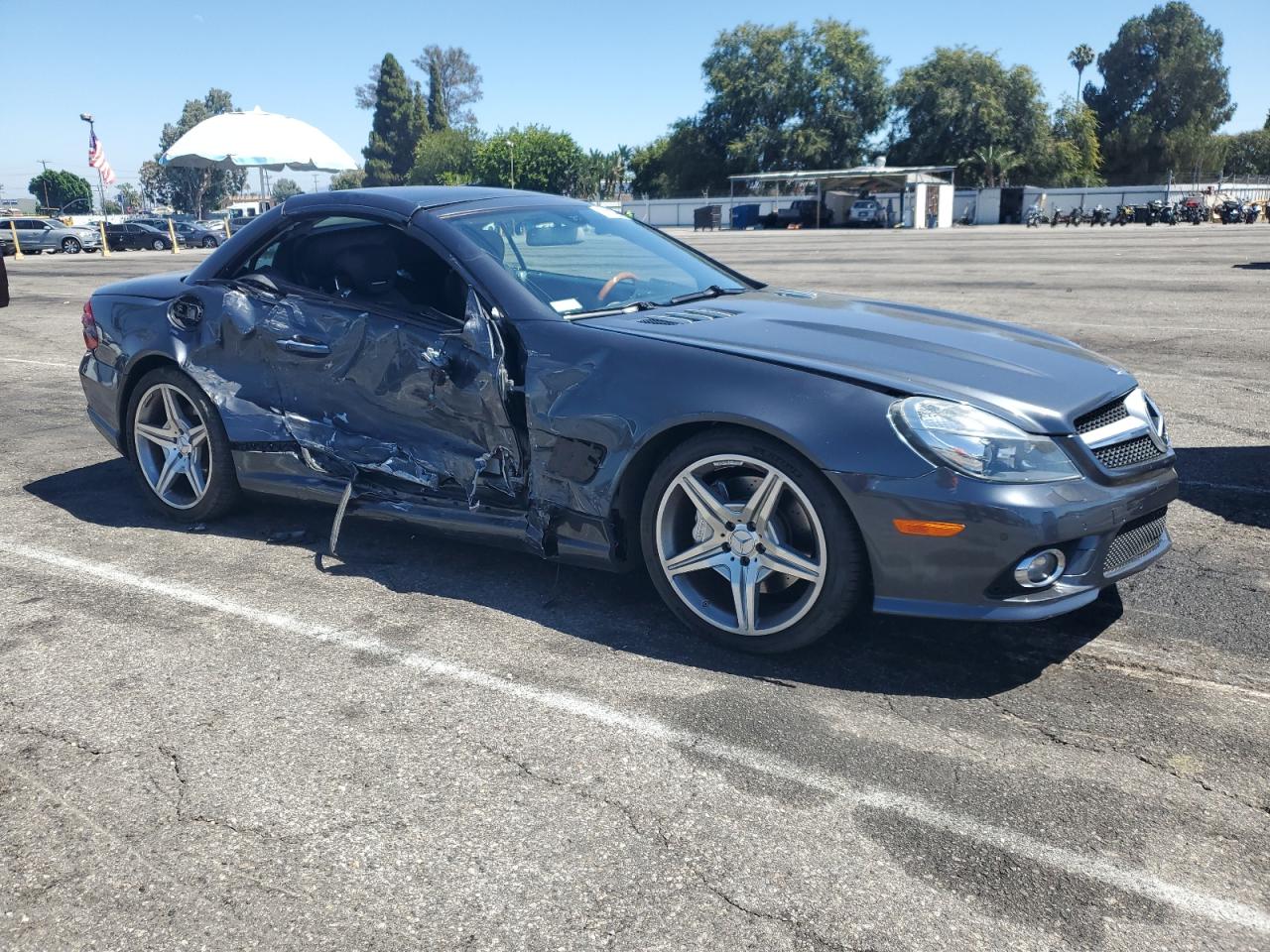 Lot #3255393414 2009 MERCEDES-BENZ SL 550