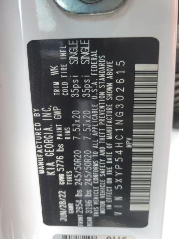 2022 KIA TELLURIDE - 5XYP54HC1NG302615