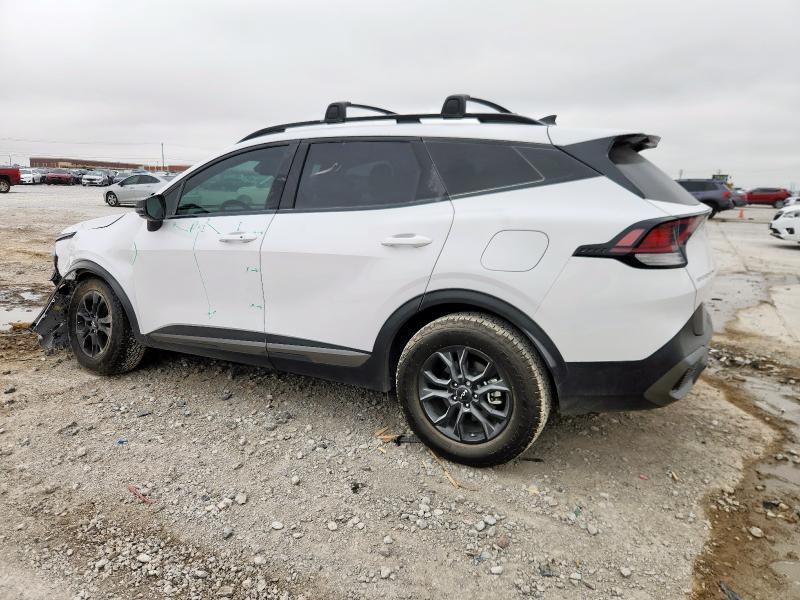 KIA SPORTAGE X 2024 white  gas 5XYK7CDF5RG146504 photo #3