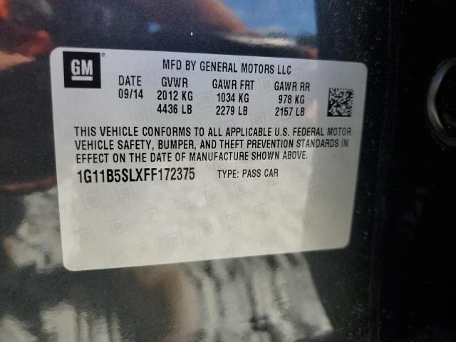 2015 CHEVROLET MALIBU LS - 1G11B5SLXFF172375