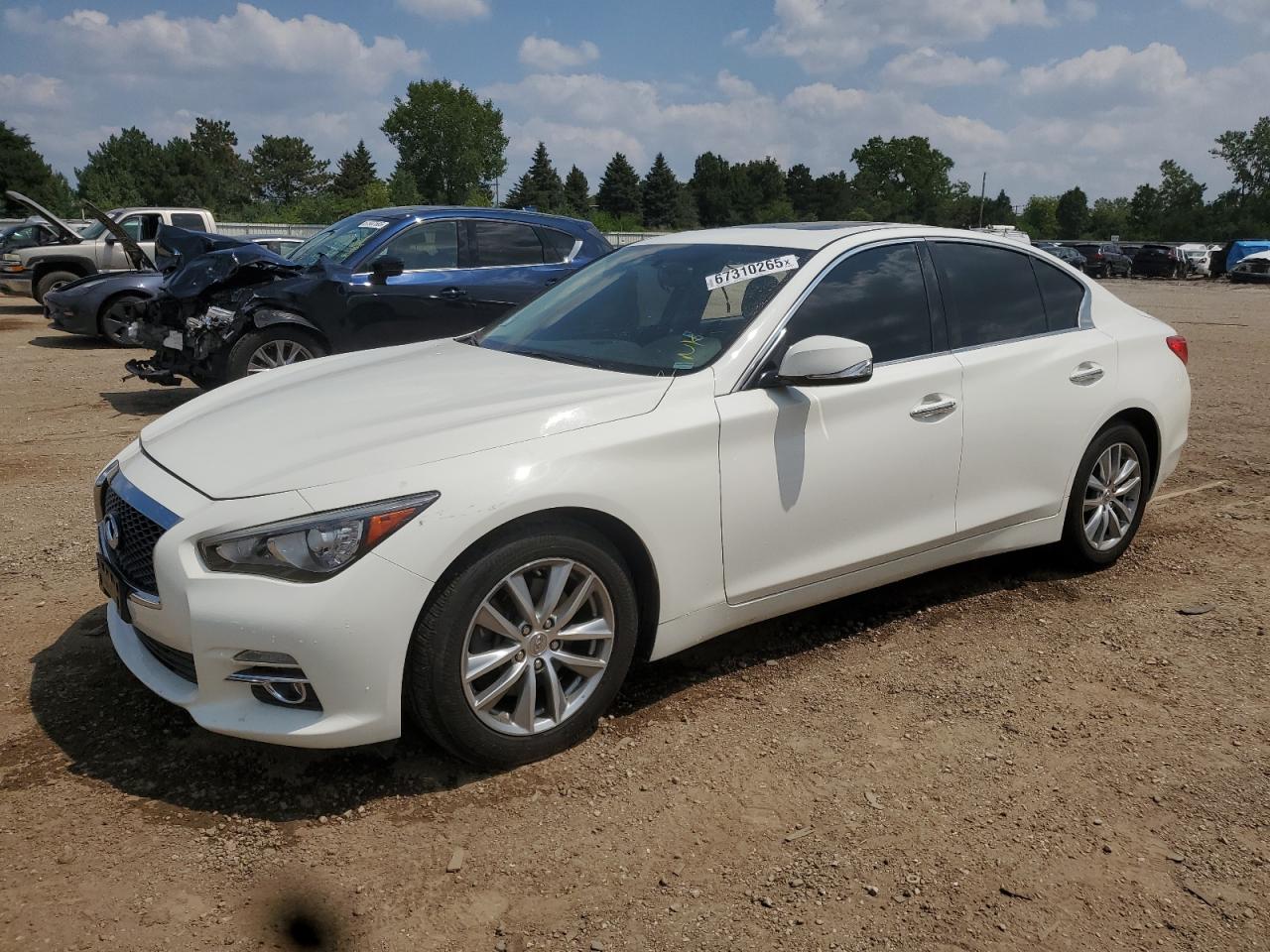  Salvage INFINITI Q50