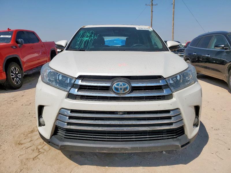 2017 TOYOTA HIGHLANDER HYBRID LIMITED 5TDDGRFH8HS025722