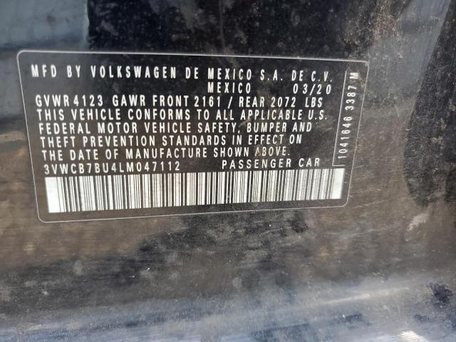 2020 VOLKSWAGEN JETTA S - 3VWCB7BU4LM047112