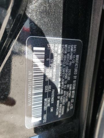 2022 NISSAN ROGUE SPOR JN1BJ1CV9NW351919