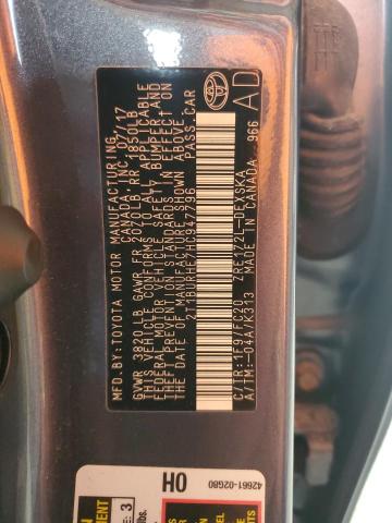 2017 TOYOTA COROLLA L 2T1BURHE7HC947796