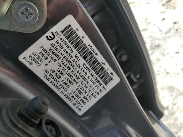 2015 HONDA CIVIC EXL - 2HGFB2F97FH503505