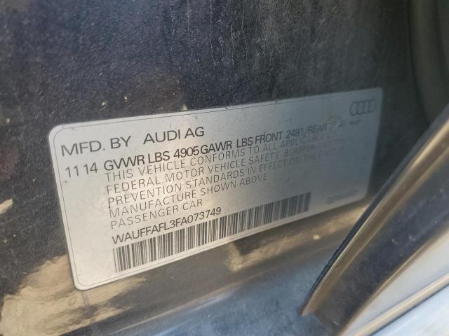 2015 AUDI A4 PREMIUM - WAUFFAFL3FA073749