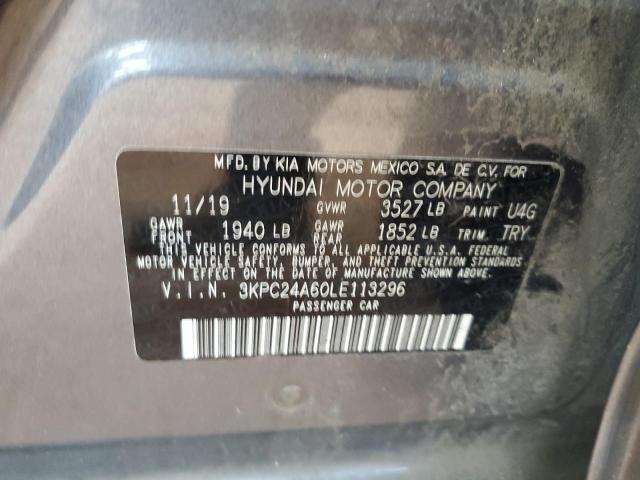 2020 HYUNDAI ACCENT SE 3KPC24A60LE113296