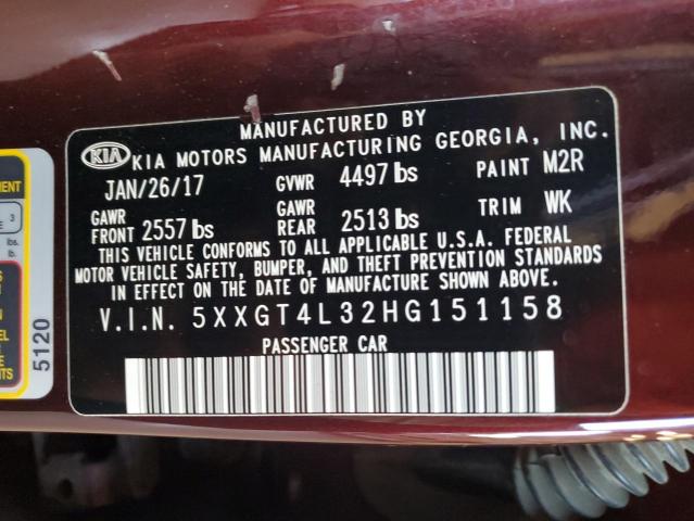 2017 KIA OPTIMA LX 5XXGT4L32HG151158