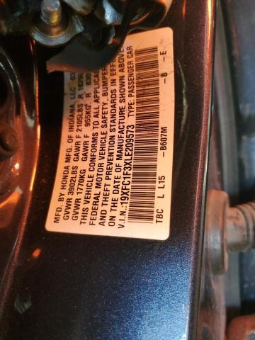 2020 HONDA CIVIC EX 19XFC1F3XLE209573