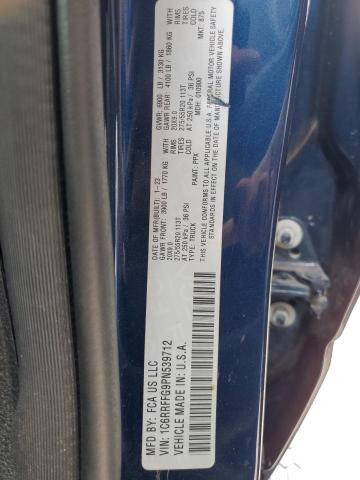2023 RAM 1500 BIG H 1C6RRFFG9PN539712