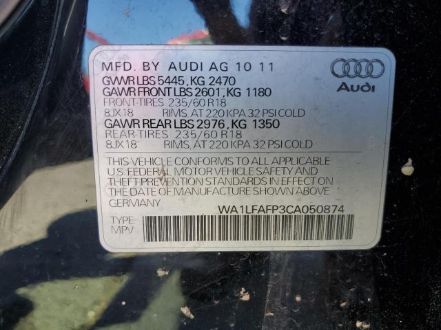 2012 AUDI Q5 PREMIUM PLUS #3241490401