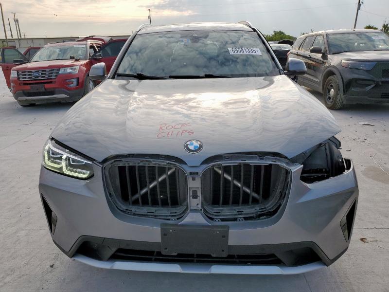 2022 BMW X3 SDRIVE30I 5UX43DP09N9J96754