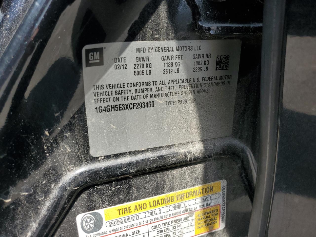 BUICK LACROSSE PREMIUM