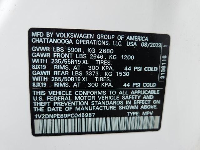 2023 VOLKSWAGEN ID.4 PRO 1V2DNPE89PC045987