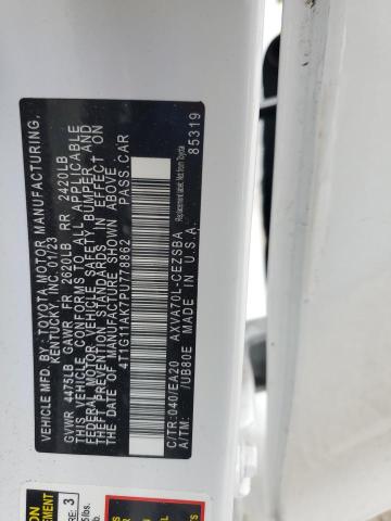 2023 TOYOTA CAMRY SE NIGHT SHADE - 4T1G11AK7PU778862