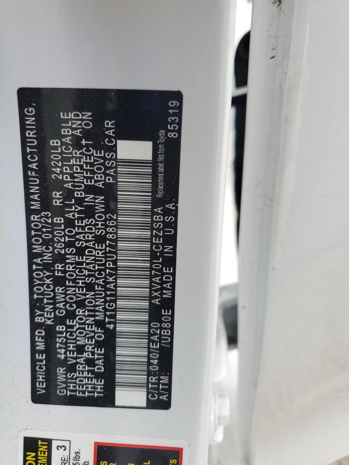 TOYOTA CAMRY SE NIGHT SHADE