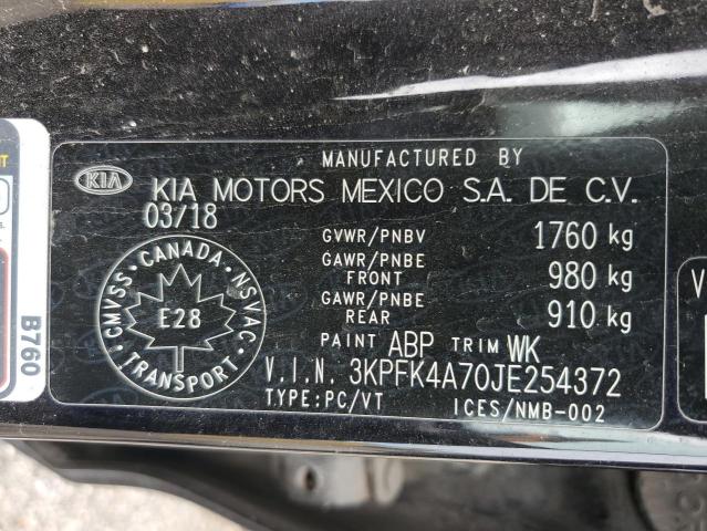 2018 KIA FORTE LX 3KPFK4A70JE254372
