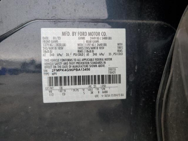 2023 FORD EDGE SE 2FMPK4G96PBA13456
