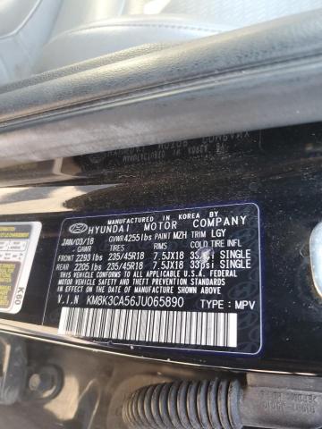 2018 HYUNDAI KONA LIMIT KM8K3CA56JU065890
