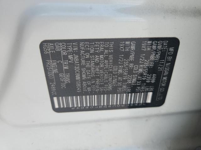 2021 NISSAN ROGUE PLATINUM JN8AT3DC8MW108049