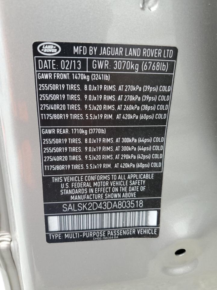 LAND ROVER RANGE ROVER HSE LUXURY