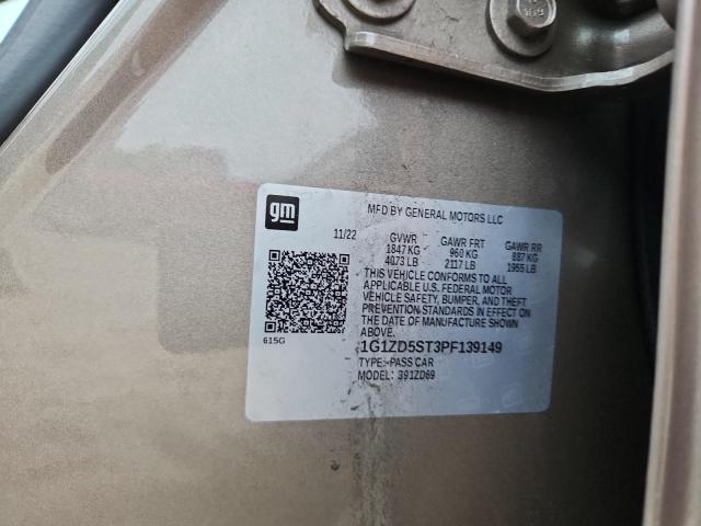 2023 CHEVROLET MALIBU LT - 1G1ZD5ST3PF139149