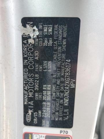 2016 KIA SOUL - KNDJN2A2XG7836174