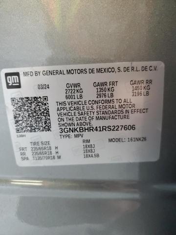 2024 CHEVROLET BLAZER 2LT - 3GNKBHR41RS227606