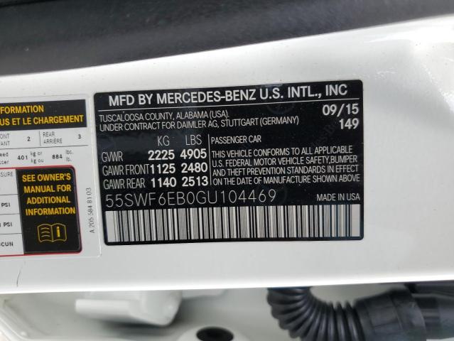 2016 MERCEDES-BENZ C 450 4MAT 55SWF6EB0GU104469
