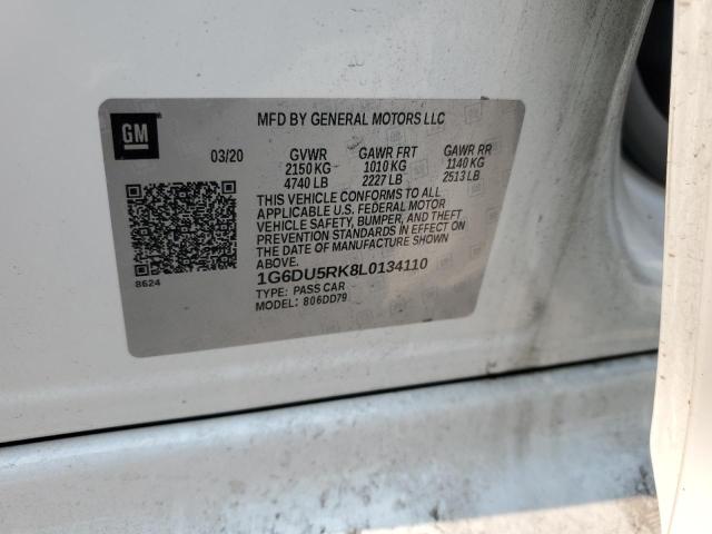 2020 CADILLAC CT5 SPORT 1G6DU5RK8L0134110