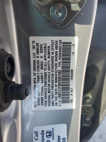 2017 HONDA CIVIC EX 19XFC1F30HE001662