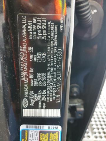 2025 HYUNDAI TUCSON SEL 5NMJBCDE2SH463301