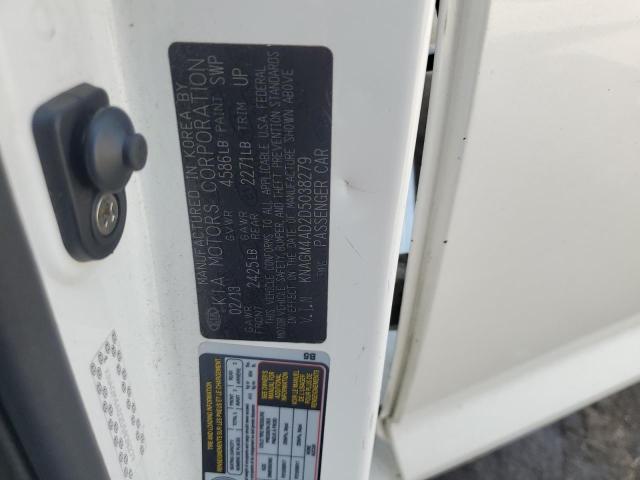 2013 KIA OPTIMA HYB - KNAGM4AD2D5038279
