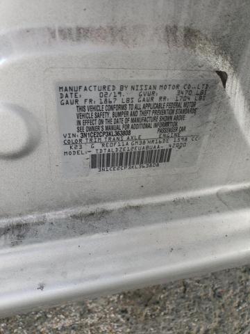 2019 NISSAN VERSA NOTE 3N1CE2CP3KL363808