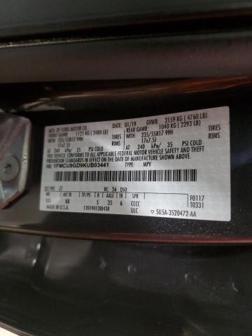 2019 FORD ESCAPE SE - 1FMCU9GD9KUB03441