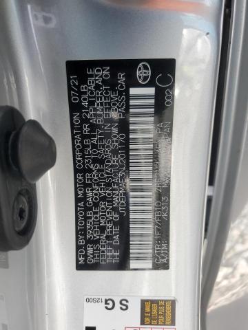 2022 TOYOTA COROLLA LE JTDEPMAE3NJ201170