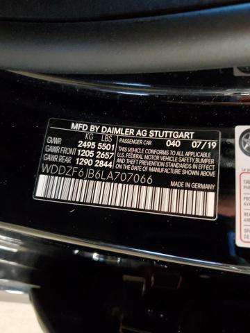 2020 MERCEDES-BENZ E 450 4MAT WDDZF6JB6LA707066
