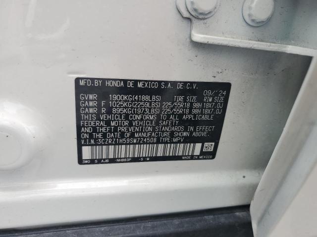 2025 HONDA HR-V SPORT 3CZRZ1H59SM724508