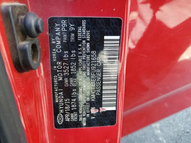 2015 HYUNDAI ACCENT GLS KMHCT4AE8FU921658