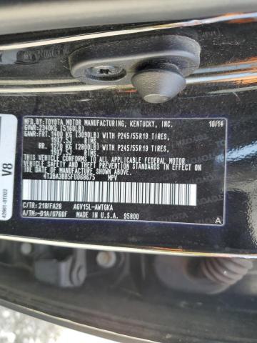 2015 TOYOTA VENZA LE 4T3BA3BB5FU068675