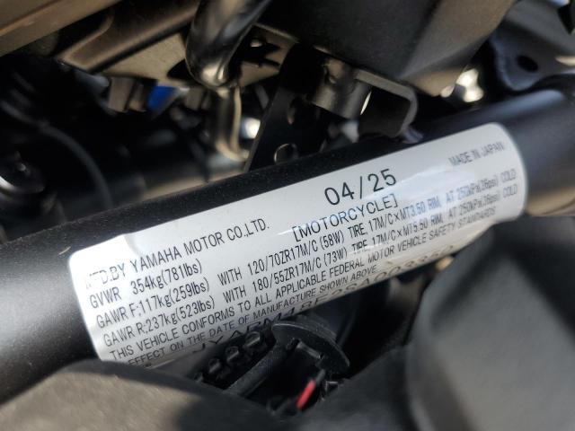 2025 YAMAHA MTN690 JYARM48E2SA003350