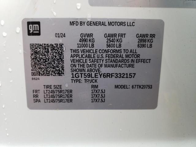 2024 GMC SIERRA K25 1GT59LEY6RF332157