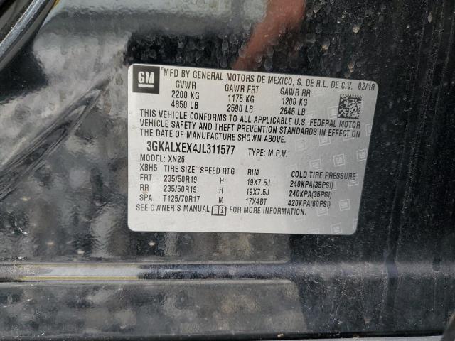 2018 GMC TERRAIN DE 3GKALXEX4JL311577