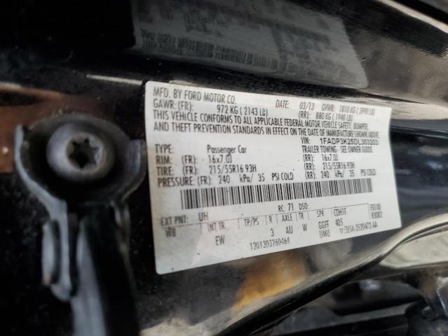 2013 FORD FOCUS SE - 1FADP3K25DL303203