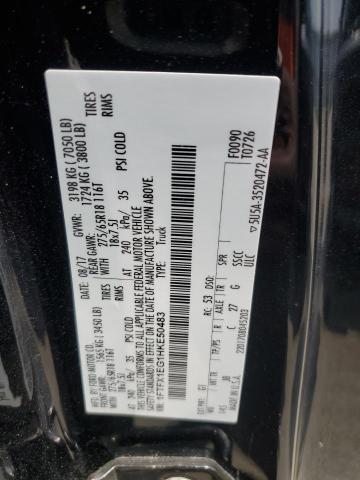 2017 FORD F150 SUPER CAB 1FTFX1EG1HKE50483
